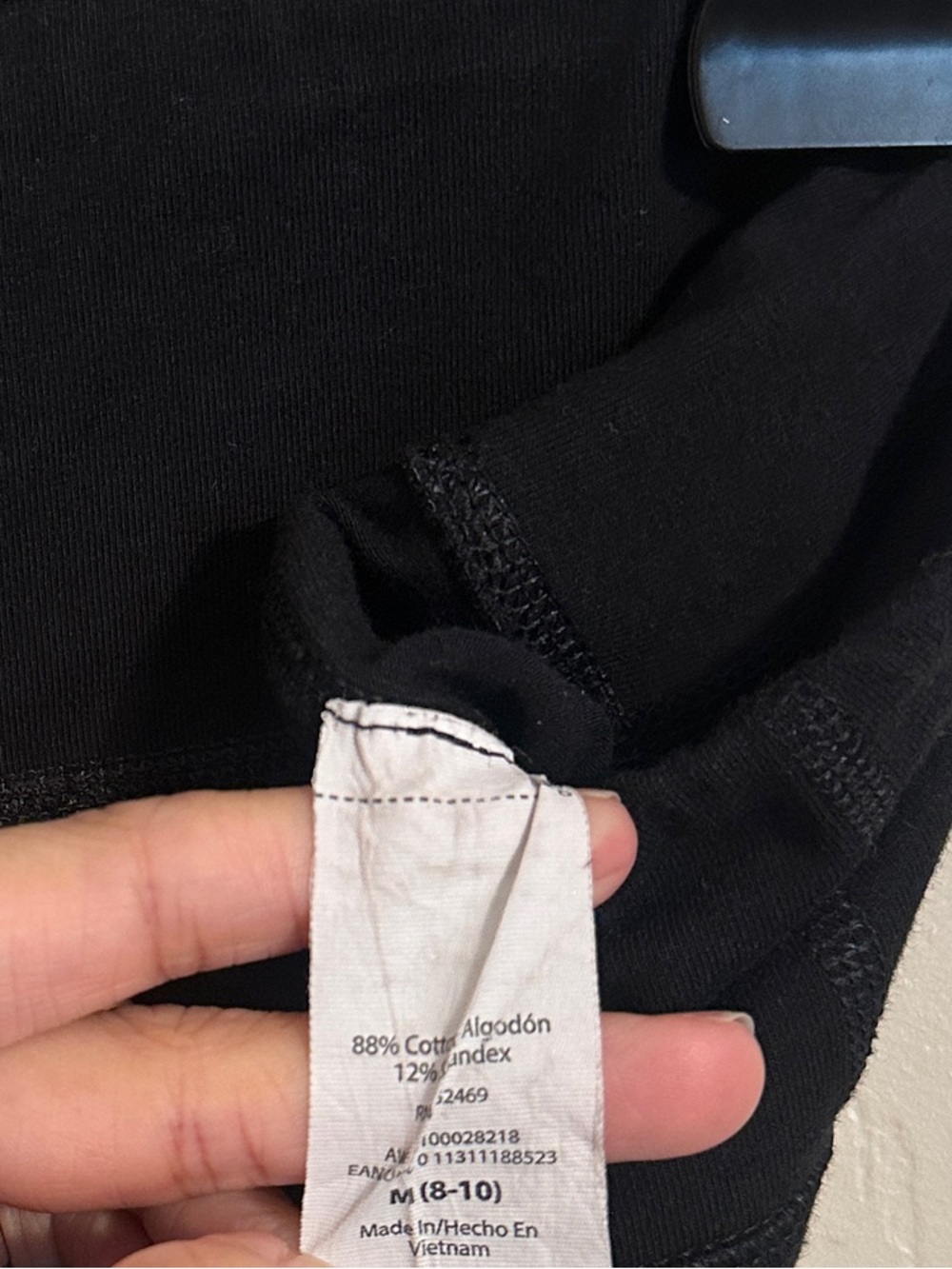 Athletic Works Women's High-Rise Pocket Leggings, Black, Sz M (8-10) - Picture 6 of 7